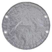 Pooltux Silver 21' Rd Skirted Winter Cover, 15 Year