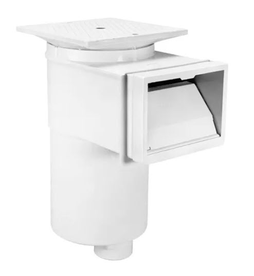 Hayward Inground Standard Mouth White Skimmer for Vinyl Liner Inground Steel Wall Pools