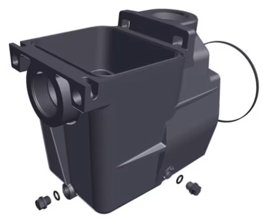 PUMP HOUSING/STRAINER 2"with drain plugs