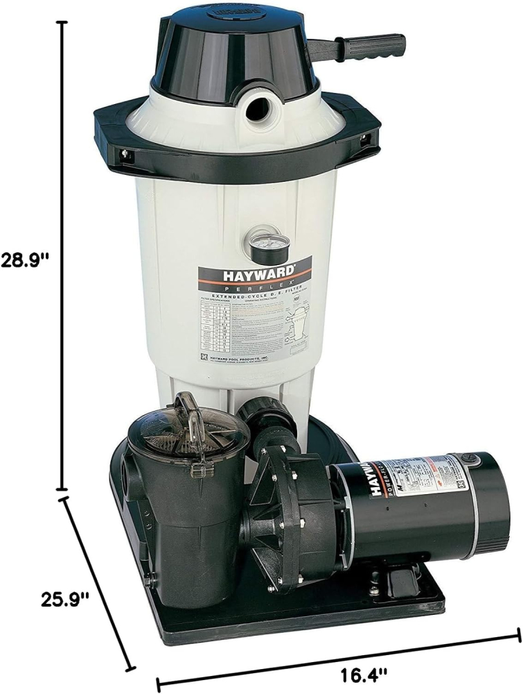 Hayward Perflex DE Filter with Matrix Pump and Hoses - Thumbnail 5