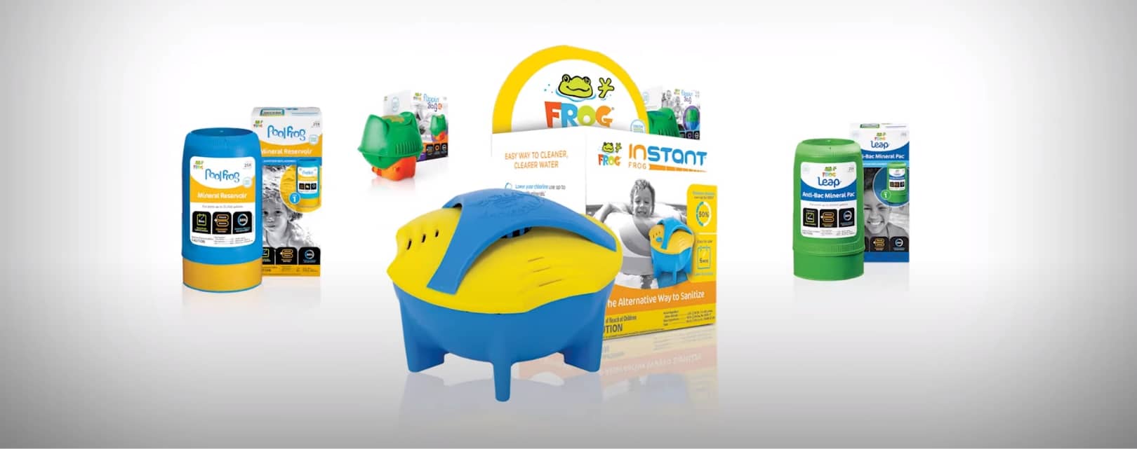 Frog Pool Products & Supplies hero banner