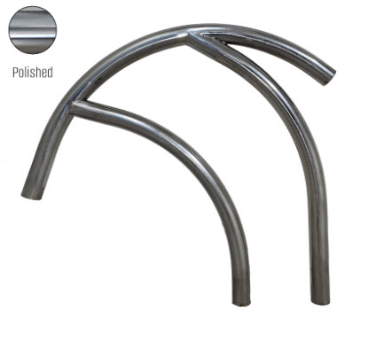 Global Pool Products - Modern Figure 4 30" Handrail .065 (Pair)