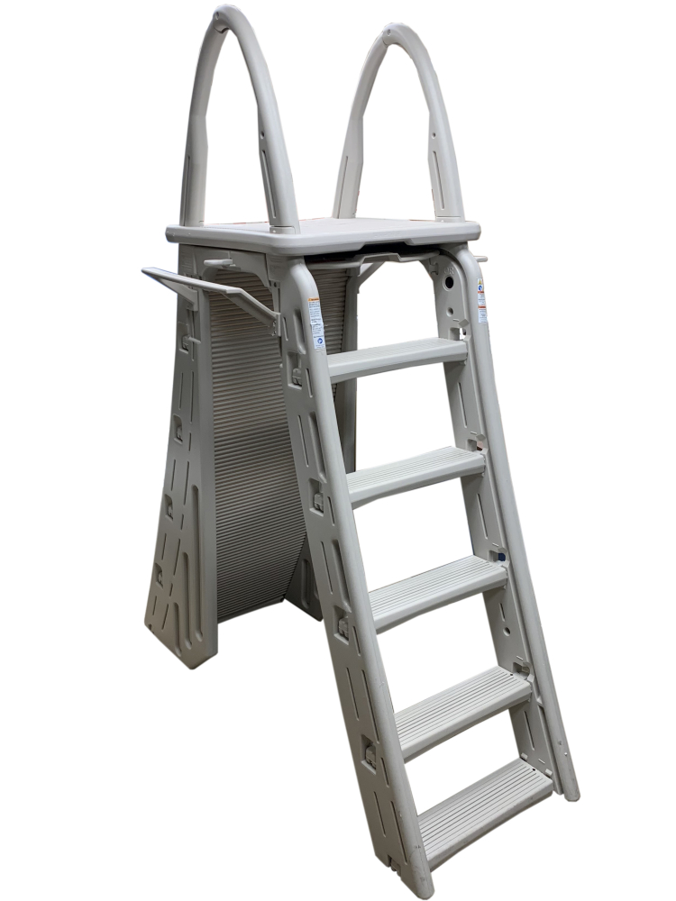 Roll Guard A-Frame Ladder | Royal Swimming Pools