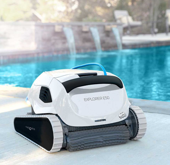Maytronics Dolphin Explorer E50 Robotic Pool Cleaner - Thumbnail 2