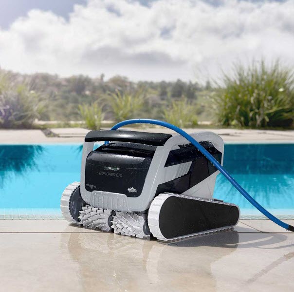 Maytronics Dolphin Explorer E70 Robotic Pool Cleaner | Royal