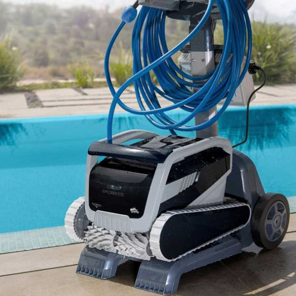Maytronics Dolphin Explorer E70 Robotic Pool Cleaner | Royal