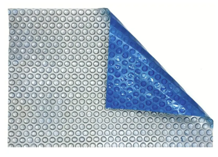30' x 50' Rectangle Inground Blue/Silver Solar Blanket, 5 Yr