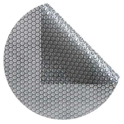12' Round Above Ground Clear Solar Blanket, 5 Yr