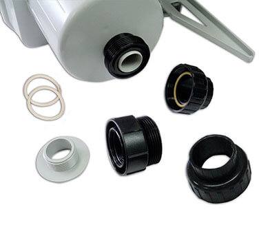 Hard Plumb Adapter Kit For Use with Embassy / Doughboy Deluxe Skimmers