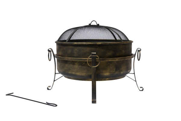 24" Outdoor Laguna Steel Cauldron Fire Pit