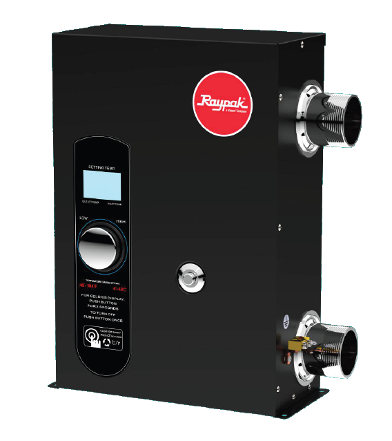 Raypak E3T Digital Spa Electric Heater 11kw 37,534 BTU, 240V