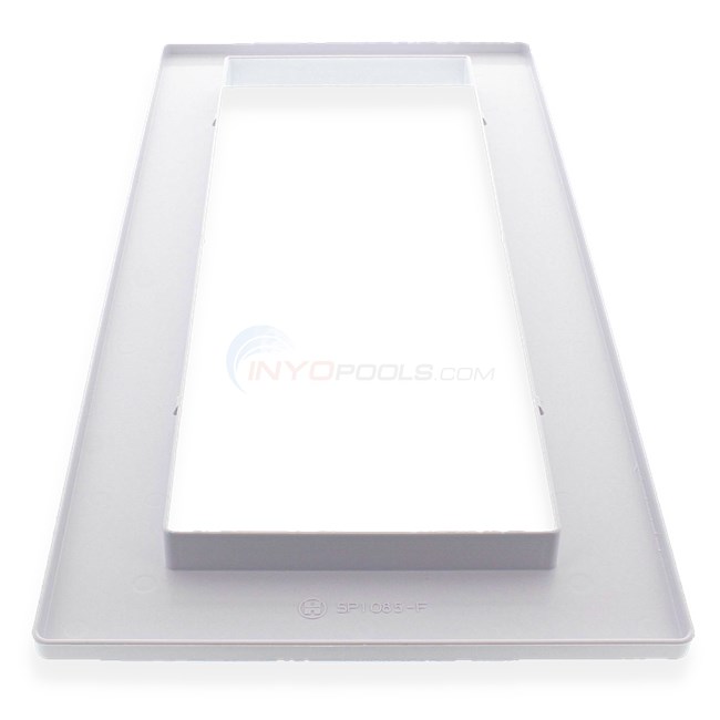 White Snap-On Face Plate Cover for SP1085 Wide Mouth Skimmers