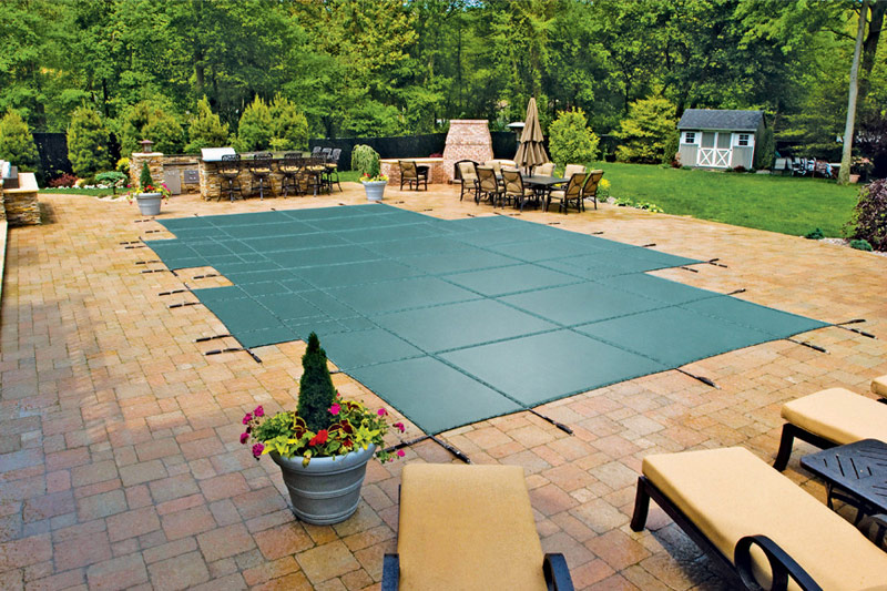 Loop-Loc 16x38 Green Rect Super Dense Mesh Safety Cover