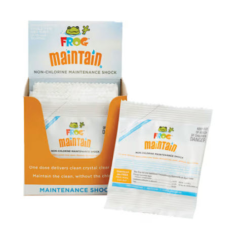 Spa Frog Maintain Non-Chlorine Hot Tub Shock, 2oz Packet