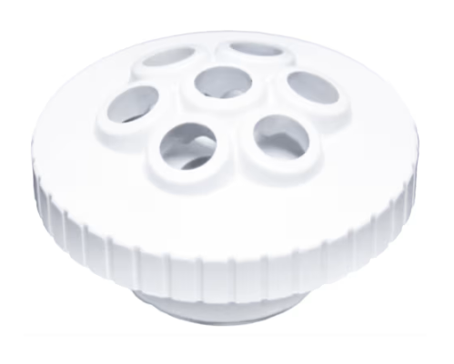 CMP 1.5" White Spa Master Gunite Jet Massage Therapy Jet Internals Soft Rotation