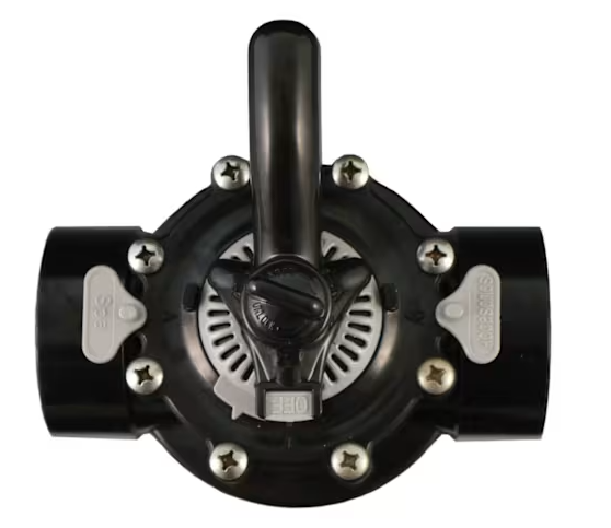 CMP 1-1/2" Socket x 2" Spigot Hydroseal 2-Way Diverter Valve