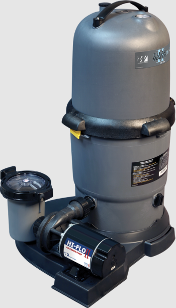 Waterway 200 SqFt ClearWater II Cartridge Filter System w/ 1.5HP Pump