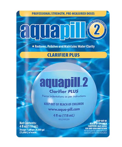 AquaPill 2 Clarifier Plus for up to 20K gal Pools