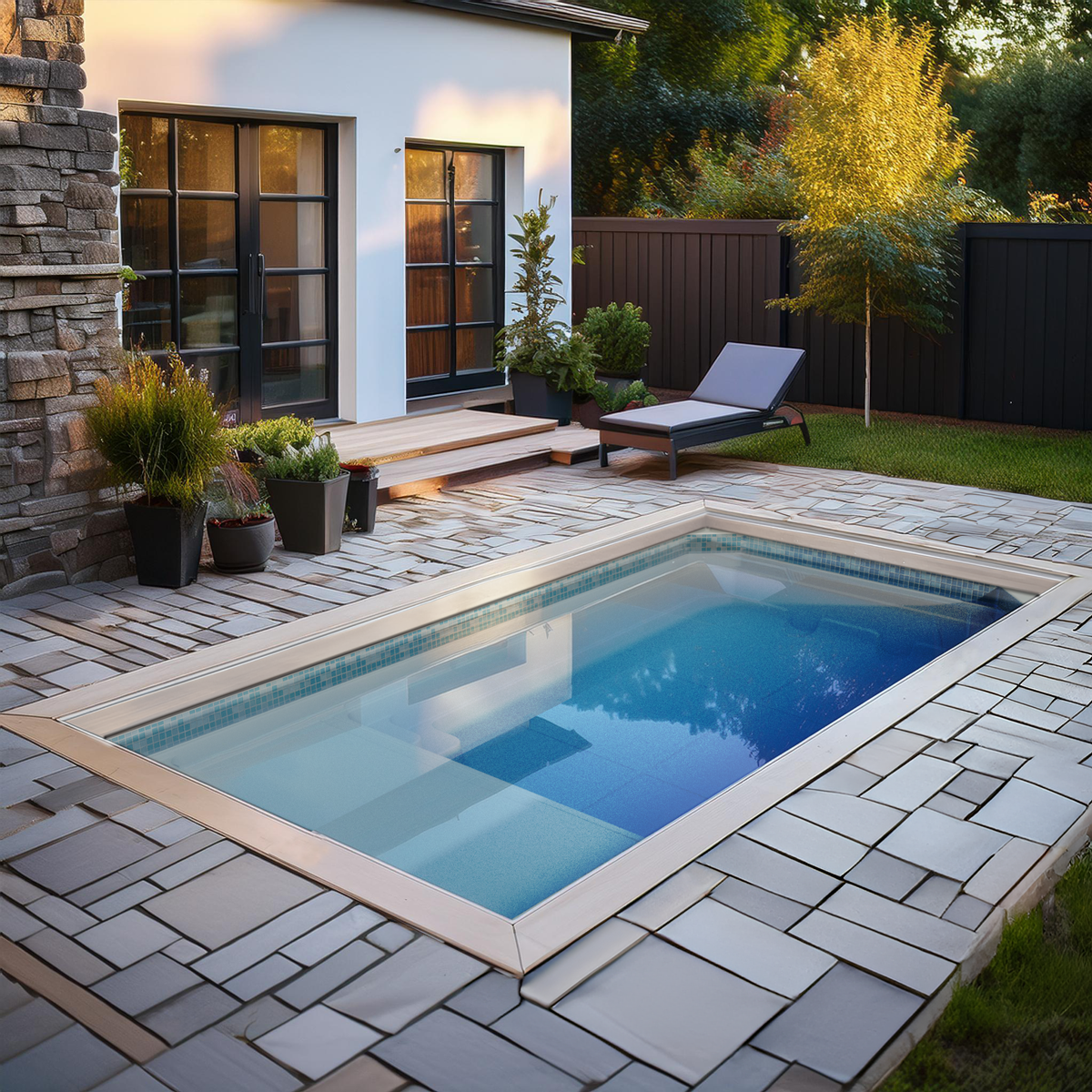 Garden Leisure Sterling Marble Plunge Pool