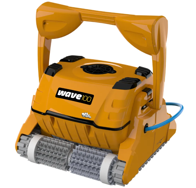 Maytronics Wave 100 Robotic Commercial Cleaner with Caddy and Remote Control