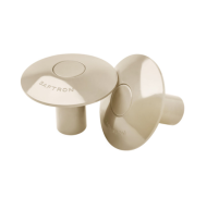 Saftron Polymer Anchor Socket Cover - Beige 2 Pack