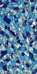 Loop-Loc Beach Glass Full Print 20 Mil Liner