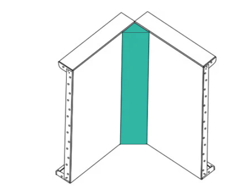 42" Foam Corner Inserts for 6" Radius Pools