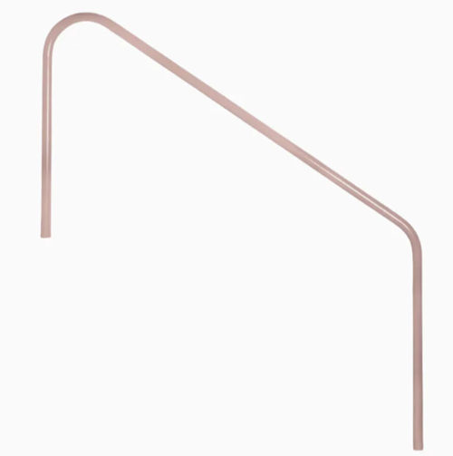 Saftron 48" 2-Bend Stair Rail - Taupe