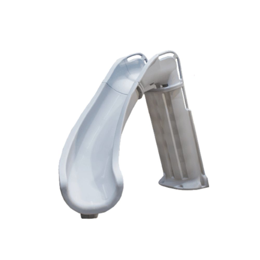 GPP Bad Axe X6 Left Turn Pool Slide, Silver Quartz
