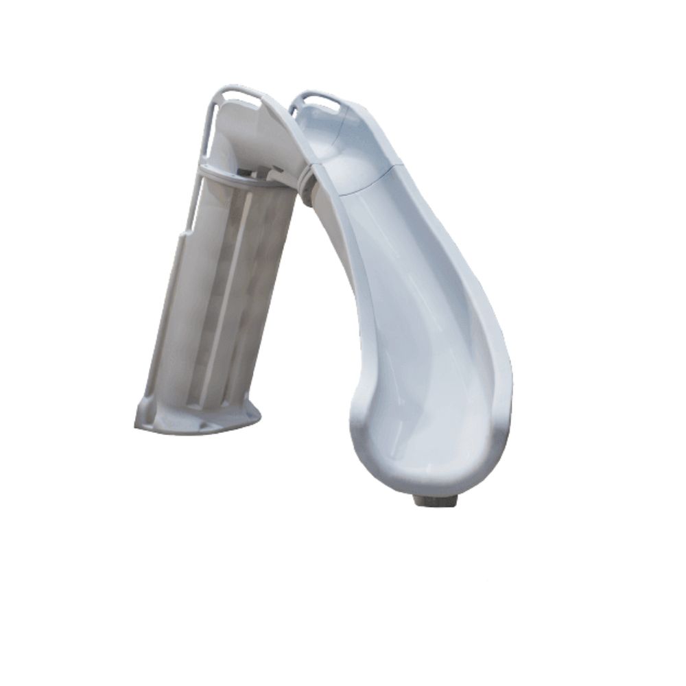 GPP Bad Axe X6 Right Turn Pool Slide, Silver Quartz