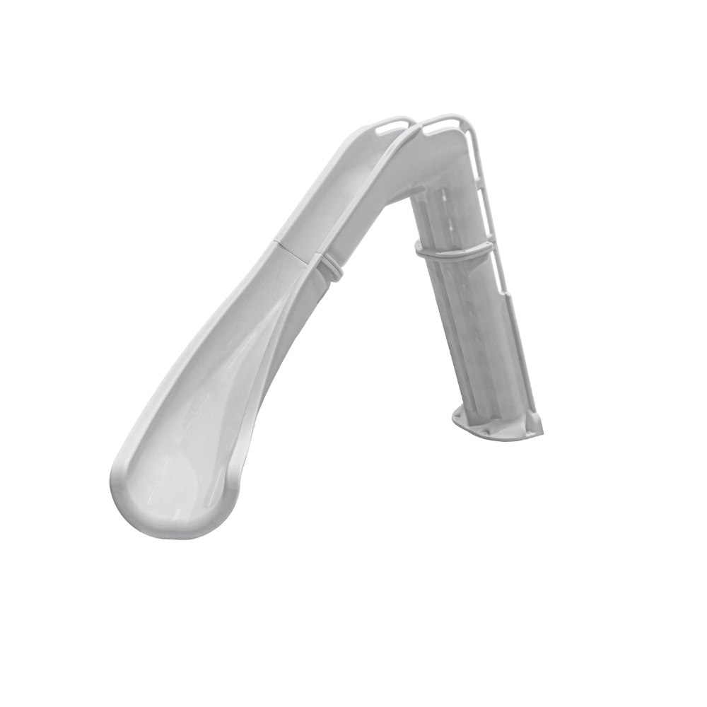 GPP Bad Axe X7 Left Turn Pool Slide, Silver Quartz