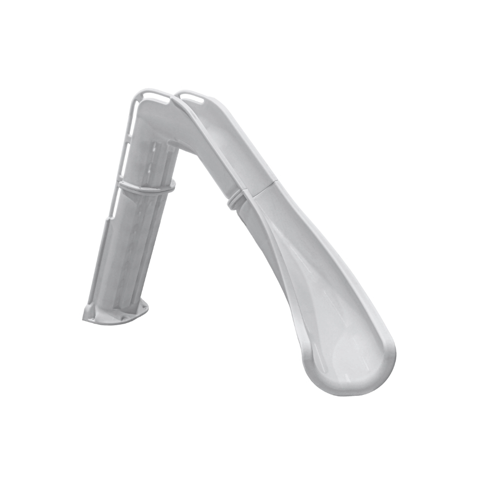 GPP Bad Axe X7 Right Turn Pool Slide, Silver Quartz