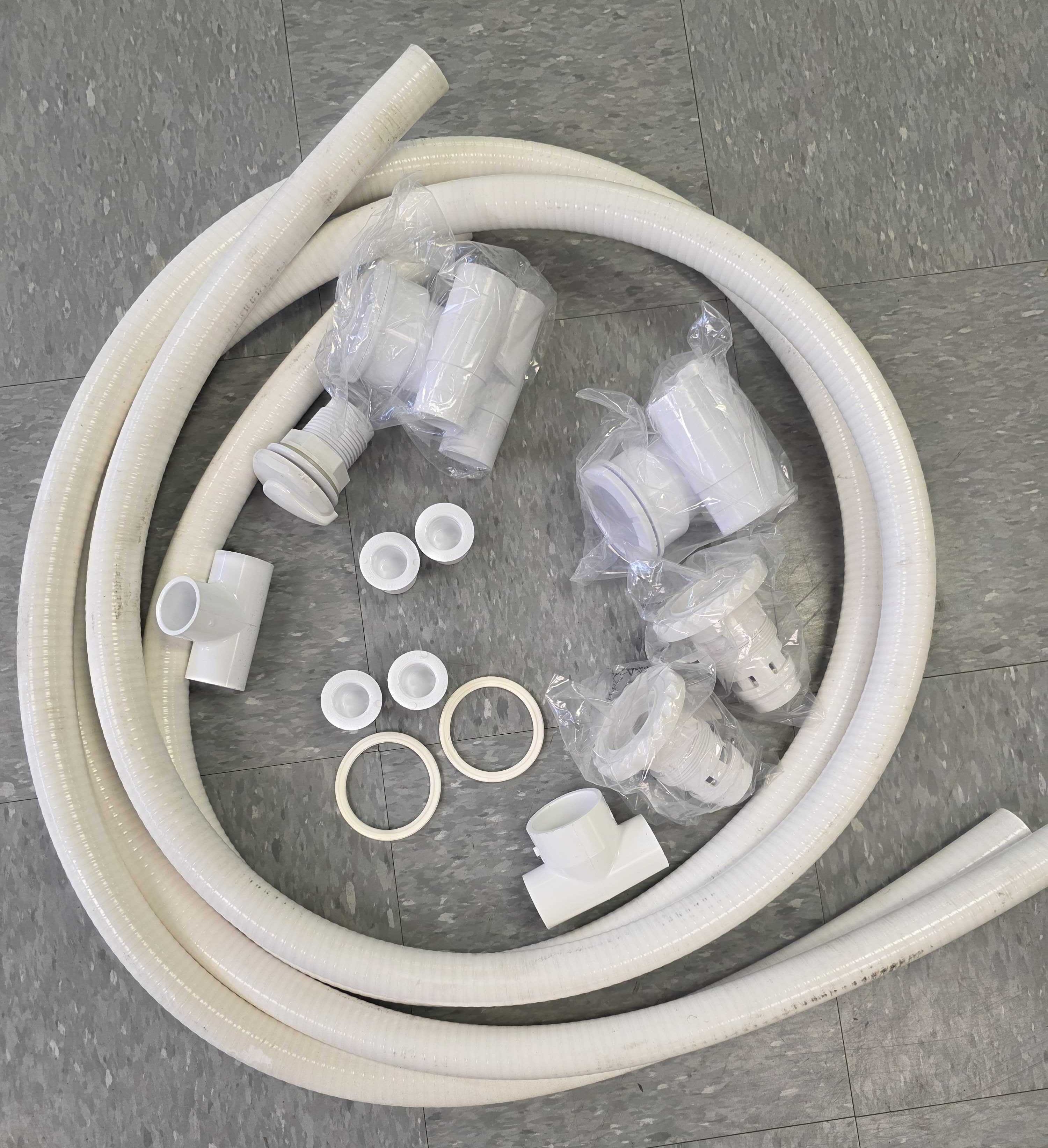 Hydra Step Jet Kit - Two Jets - White