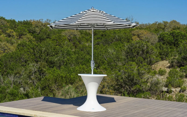 6 sided patio umbrella stand 9ft Replacement Canopy Rib The Christopher Knight Home umbrella base ensures that your umbrella will remain securely intact with style and practicality Ledge Lounger Autograph Umbrella Stand