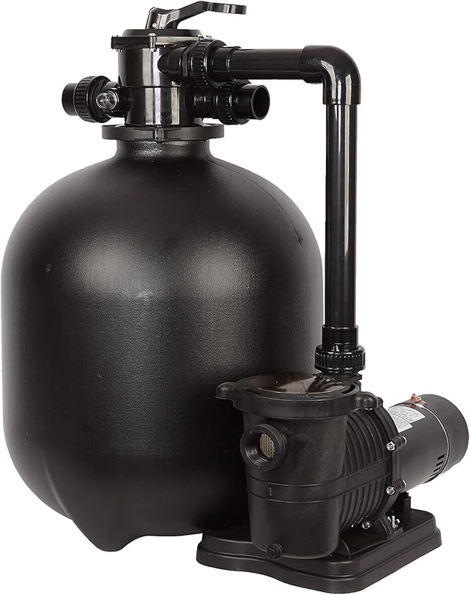 Pro 22-in Sand Filter System 230V 2-Speed 1.5 HP