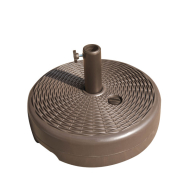 Fillable Umbrella Base for 1.5"-1.9" Diameter Pole - Bronze
