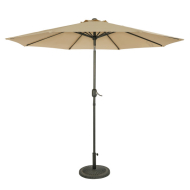 Trinidad 9' Octagon Market Umbrella - Champagne