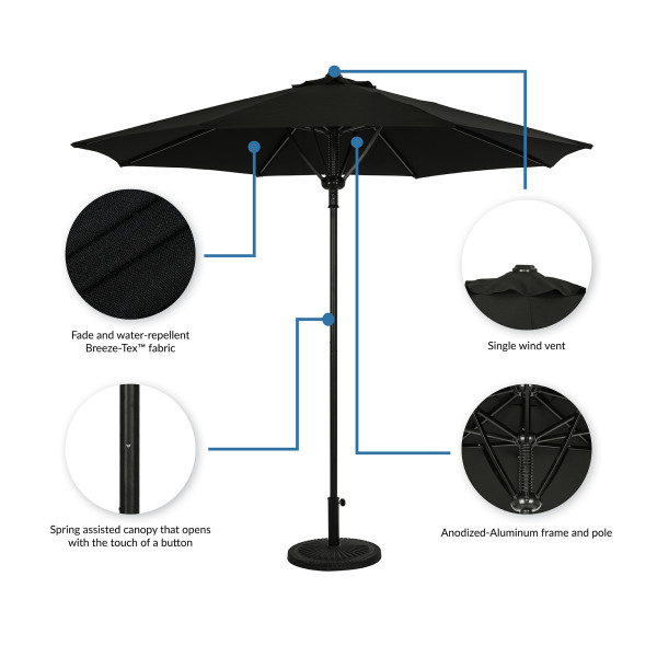 72 patio table with umbrella hole Resin Wicker Dining Table 72 Oval---Table only-Has Umbrella Hole