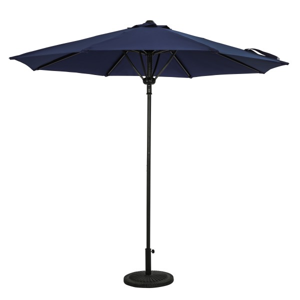 Cabo 9' Spring-Up Octagon Market Umbrella - Navy Blue