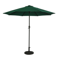 Mirage 9' Octagon Market Umbrella with Auto-Tilt - Hunter Green