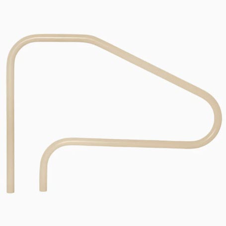 Saftron 48" Return-to-Deck 4 Bend Handrail - Beige