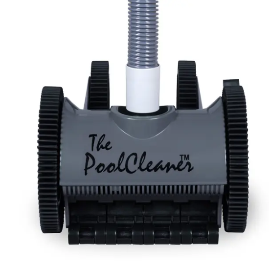 The PoolCleaner 4 Wheel Suction Cleaner, Limited Edition Gray