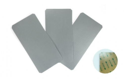 Loop-Loc Ultra Loc II Gray 4" x 8" Patch Kit - 3 Pack