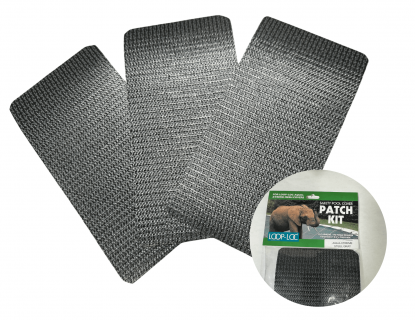 Loop-Loc Aqua-Xtreme Steel Gray 4" x 8" Patch Kit - 3 Pack