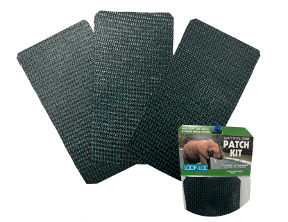 Loop-Loc Aqua-Xtreme Hunter Green 4" x 8" Patch Kit - 3 Pack