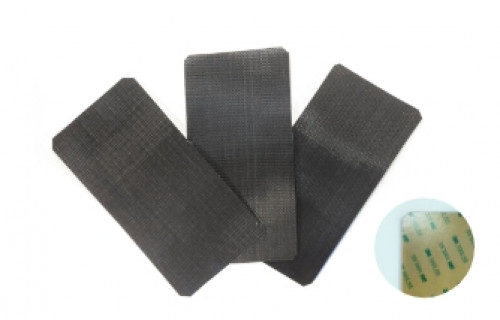 Loop-Loc Mesh Black 4" x 8" Patch Kit - 3 Pack