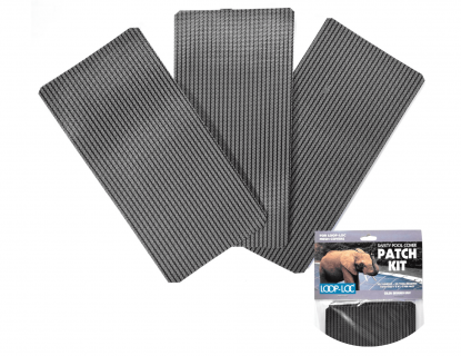 Loop-Loc Mesh Gray 4" x 8" Patch Kit - 3 Pack
