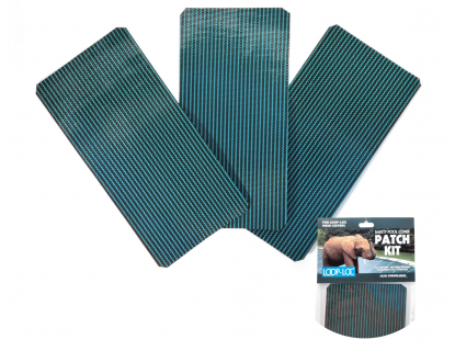 Loop-Loc Mesh Green 4" x 8" Patch Kit - 3 Pack