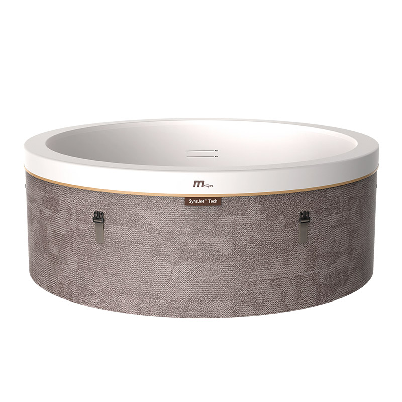 Mspa Frame Cocoon Round Bubble & Jet Spa w/ Thermal Cover