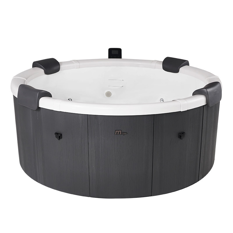 Mspa Frame Denver Round Bubble & Jet Spa w/ Thermal Cover